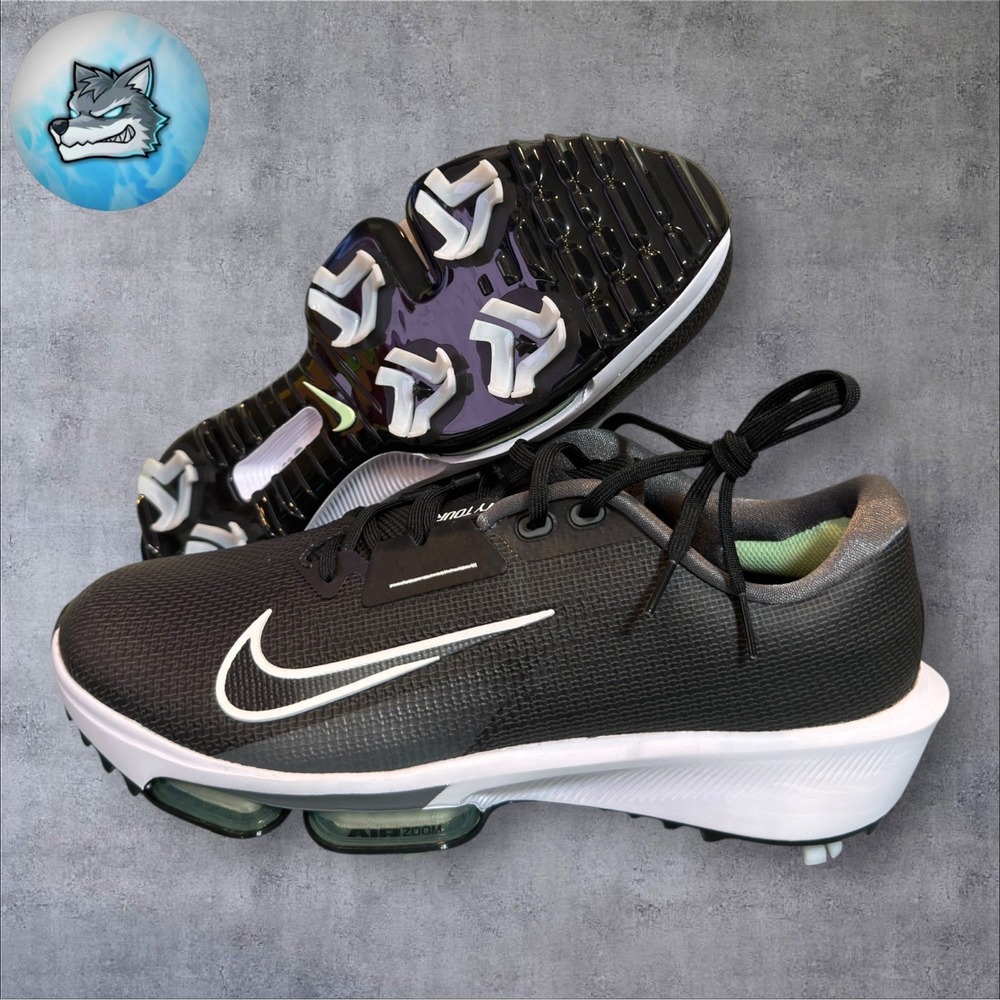 Nike Air Zoom Infinity Tour 2 Golf Shoes Black Men's Size 11.5 Wide FD0218-002